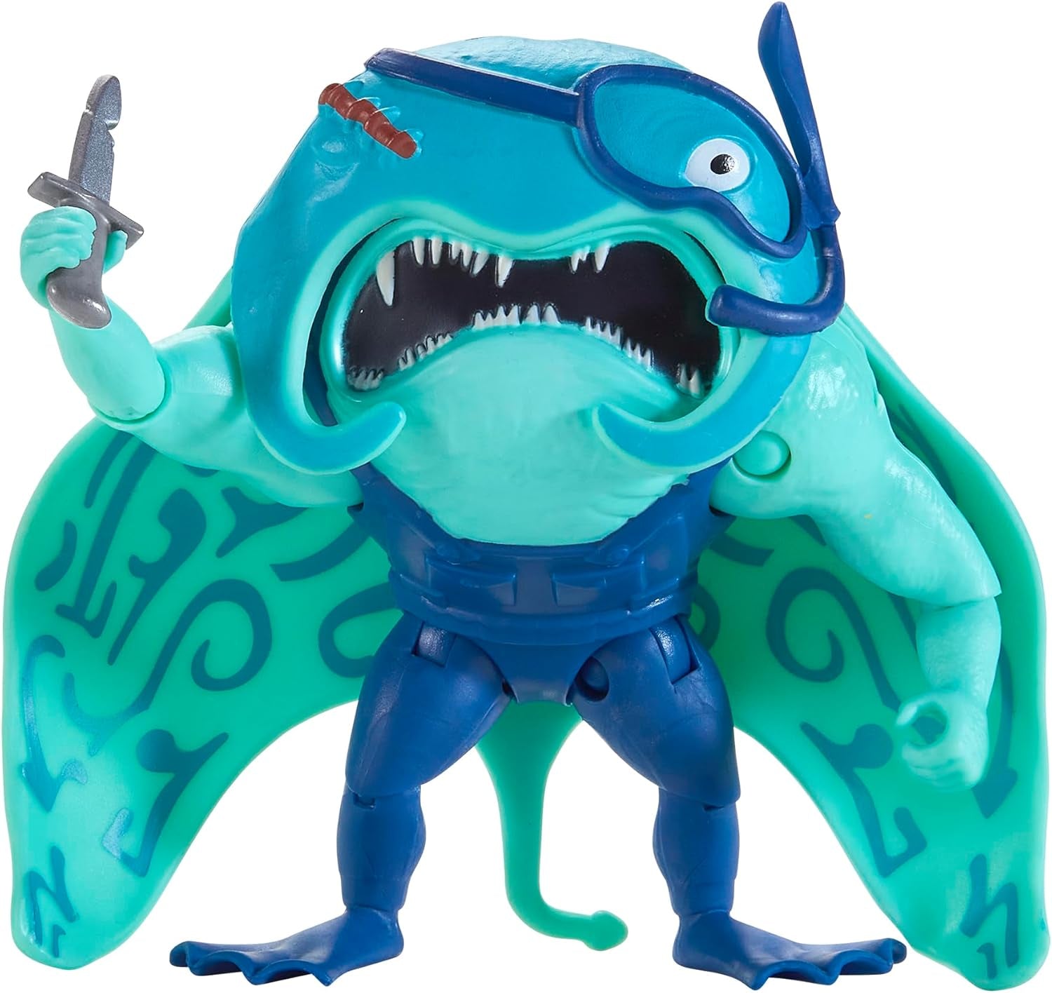 Tartarughe NINJA TEENAGE MUTANT - Figura base Ray Fillet Action figures Naty Shop