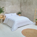Bleu Câlin COUETTE MICROFIBRA KMF 45S, 240X260Cm, Poliestere, Trapunta, Coperta, Bianco, Piumini e Trapunte Invernali Naty Shop 220 X 240 Cm