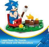 LEGO Sonic the Hedgehog Sonics Resa dei conti al falò Gioco giocattolo per bambini e appassionati di videogiochi Set da costruzione per ragazzi e ragazze Set di avventure di 7 anni Set da collezione 77001 Beuche den LEGO-Store