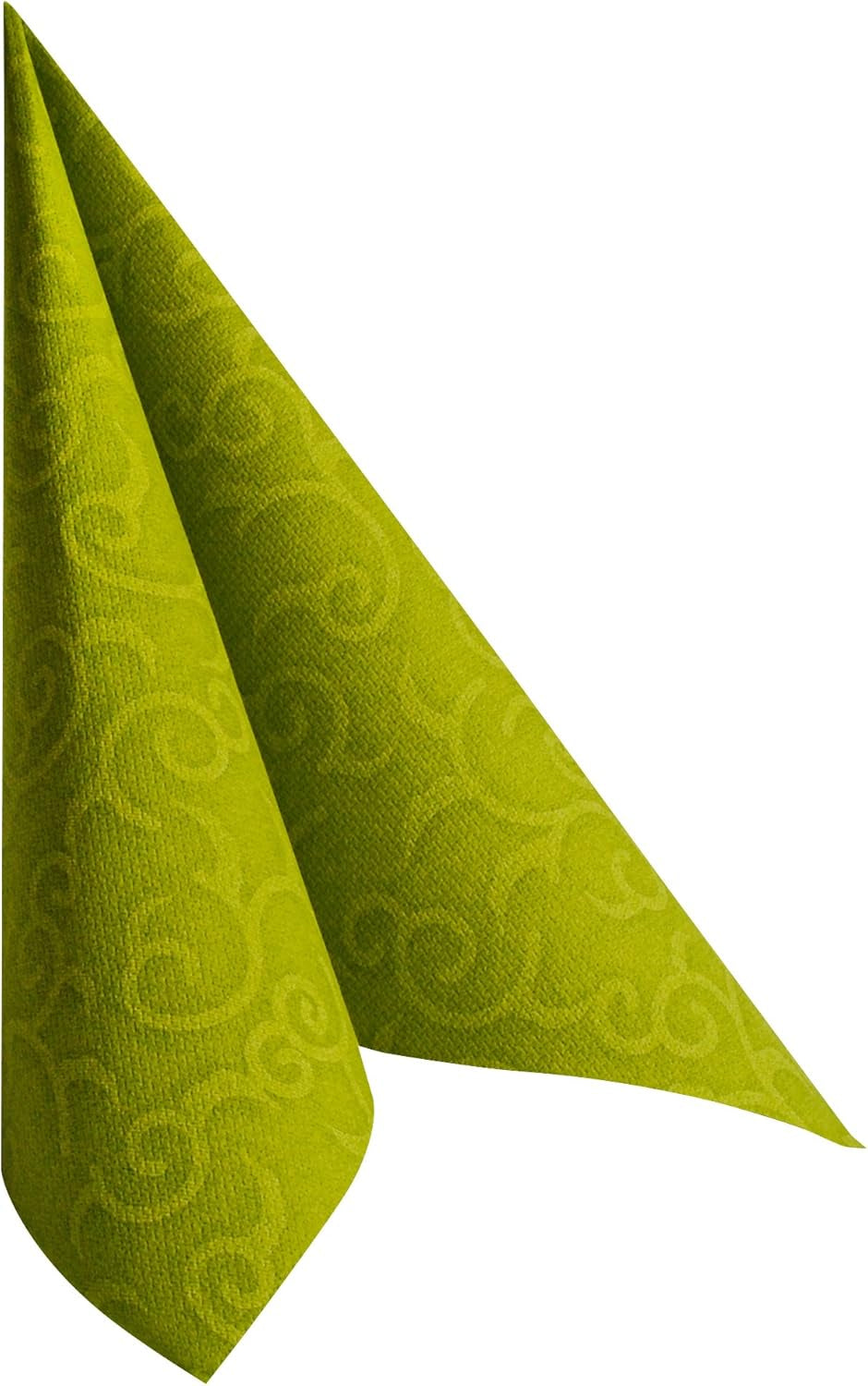 PAPSTAR 50 Tovaglioli Collezione ROYAL Piega 1/4 40 Cm X 40 Cm Verde Oliva Casali 84883 Tovaglioli Decorativi Decorazioni da tavola per matrimoni, battesimi e catering