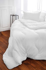 Piumino Toison D'Or Natural Silkydor, cotone satinato 380, 240 X 280 cm, bianco Naty Shop Piumini e trapunte Queen White (standard britannico)