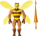 Action Figure Masters of the Universe Origins Buzz-Off della Collezione Cartoon, alta circa 14 cm, da TV anni 80, Bee Leader con ali e occhiali con giavellotto, JBM88 Action figures Naty Shop Titolo predefinito