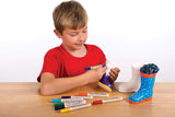 Vasi in ceramica per bambini Baker Ross 'Wellies' (confezione da 2)