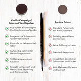 Vaniglia in polvere premium da veri baccelli di vaniglia, naturale, senza zucchero, senza additivi, commercio equo e solidale, vegana (40G senza confezione) da Vanilla Campaign® Flavours Naty Shop