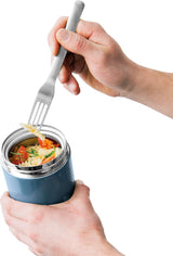 Contenitore per alimenti isotermico BergHoff 0,75 l (contenitore termico, mantiene cibi e bevande caldi o freddi fino a 6 ore, in acciaio inossidabile, contenitore per la conservazione del calore, lavabile in lavastoviglie) 3950134 Contenitori per alimenti Naty Shop