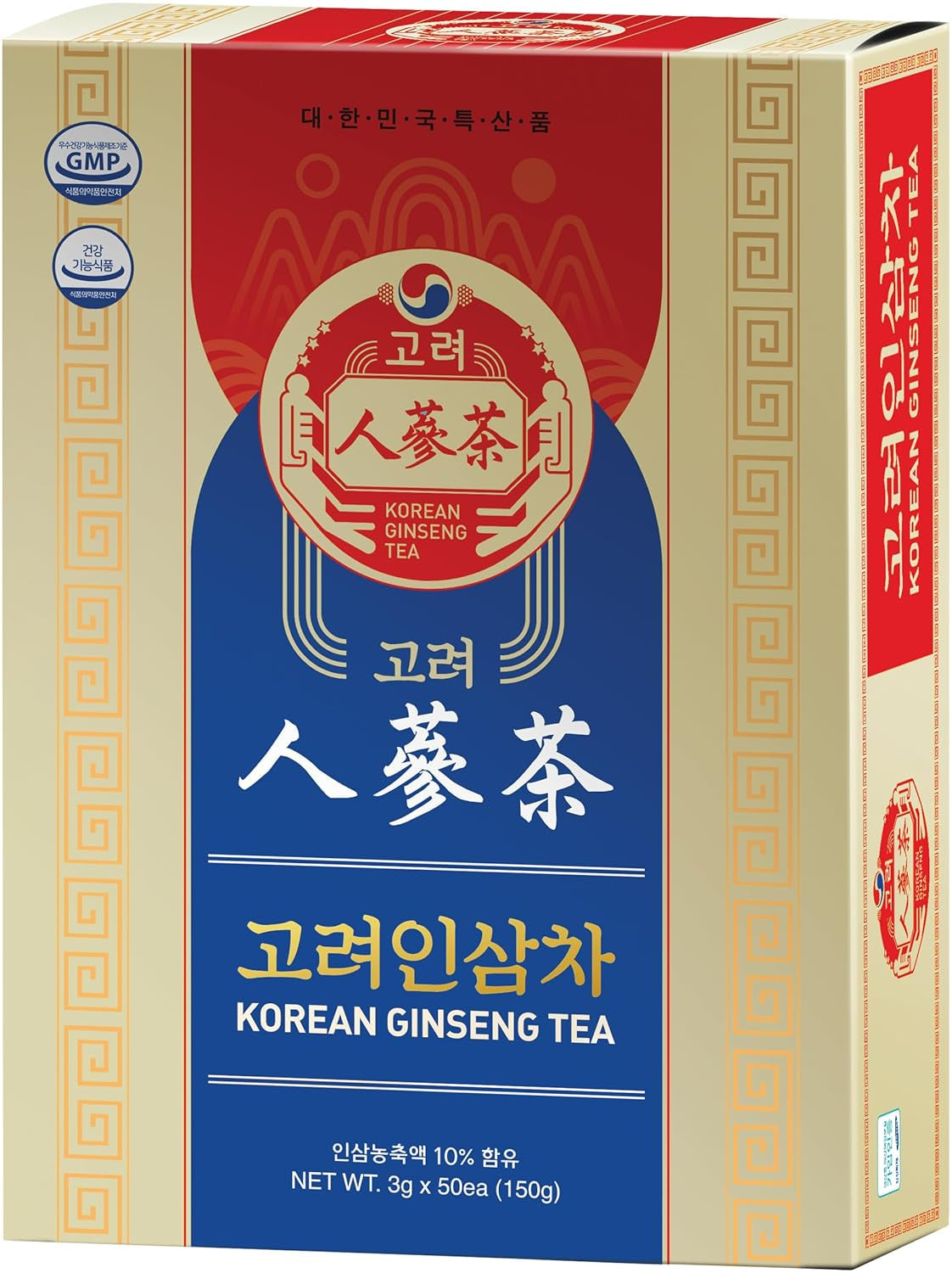 GINSENG COREANO Preparato per bevande al ginseng bianco, granulato 150 g