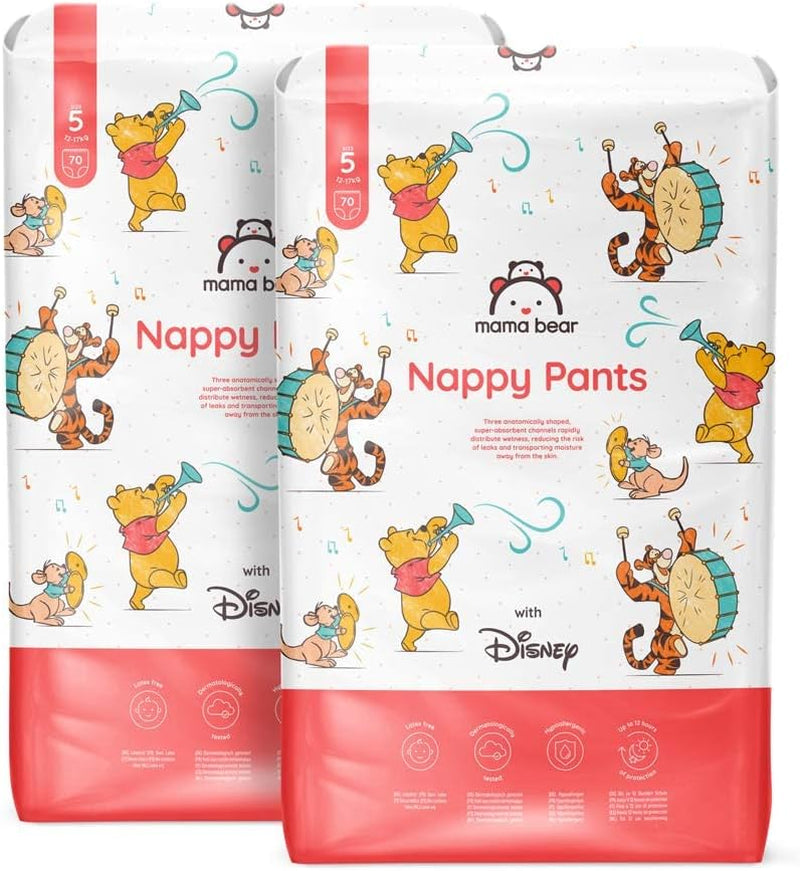 Marchio Amazon: Mama Bear Disney Taglia 6 (15+ kg) - Confezione mensile, Bianco, 120 pezzi (2 confezioni da 60)