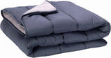 Pikolin Home - Piumino reversibile 300 G - Imbottitura bicolore nordico - Per letto 105 - Accogliente, caldo, traspirante, giallo senape, 180 X 260 Cm Trapunte e trapunte Naty Shop Titolo predefinito
