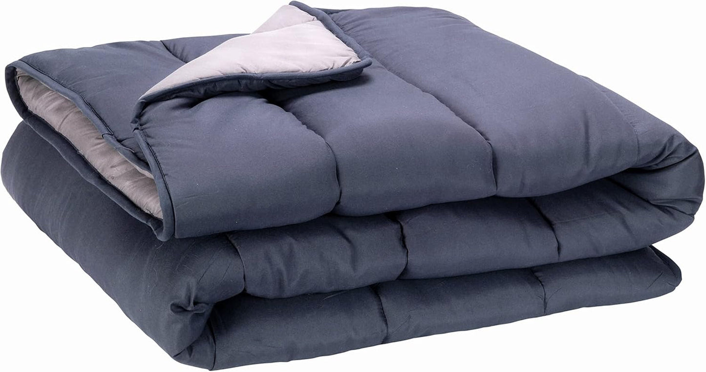 Pikolin Home - Piumino reversibile 300 G - Imbottitura bicolore nordico - Per letto 135 - Accogliente, caldo, traspirante, giallo senape, 220 X 220 Cm Trapunte e trapunte Naty Shop Titolo predefinito