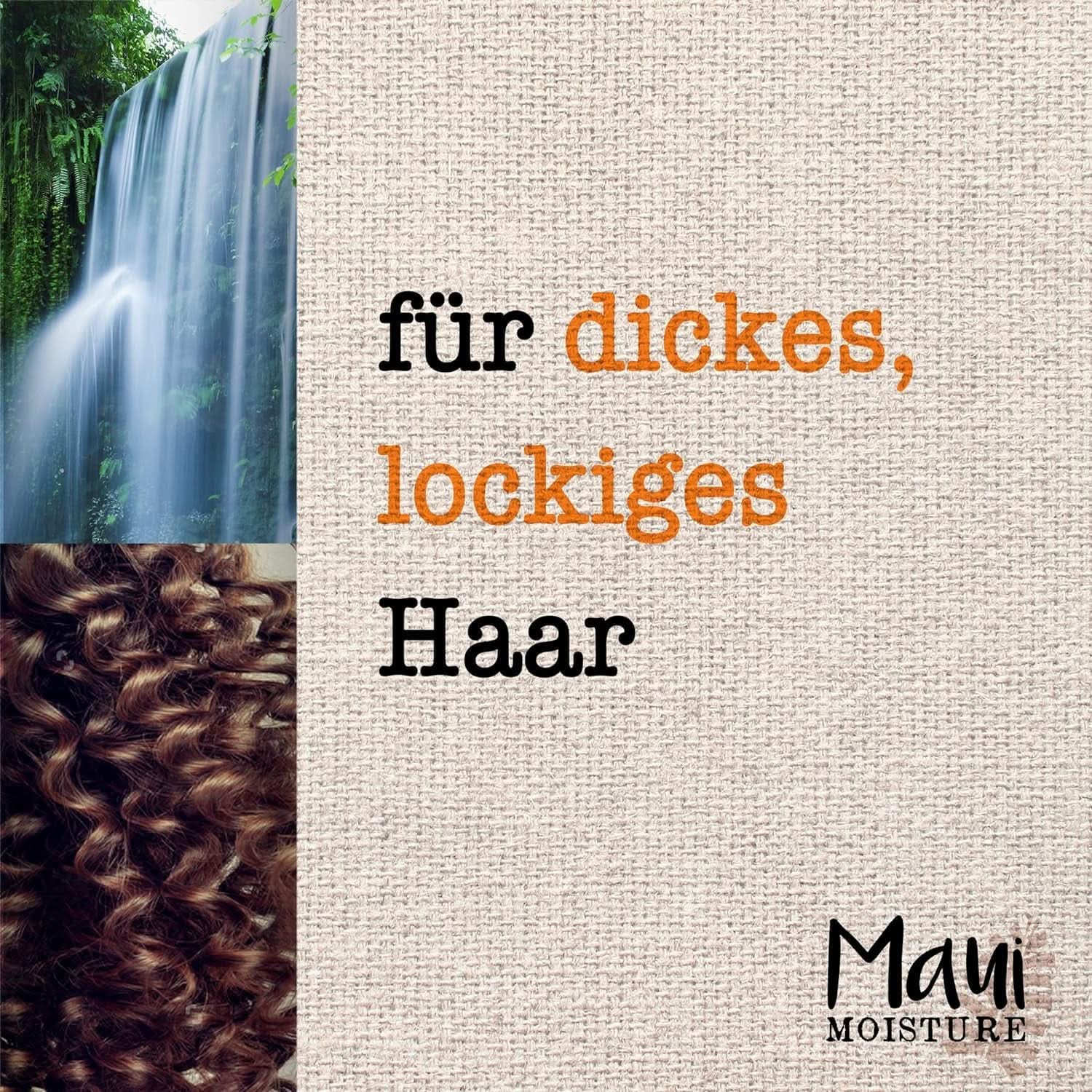 Maui Moisture Curl Quench + balsamo all'olio di cocco 385 ml Naty Shop Doccia e bagno