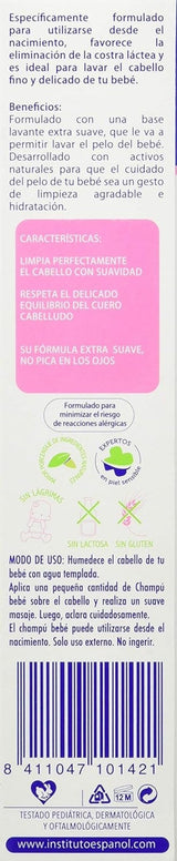 Champu Extra Suave Linea Baby - 300 Ml. Bambini - Negozio Naty per il bagno e la cura della pelle
