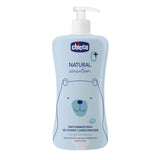 CHICCO NATURAL SENSATION - SHAMPOO E BAGNO BAMBINI - SENZA BEVANDA, 200 ML Bambini - Bagno e Skincare Naty Shop 500 Ml (1 confezione)