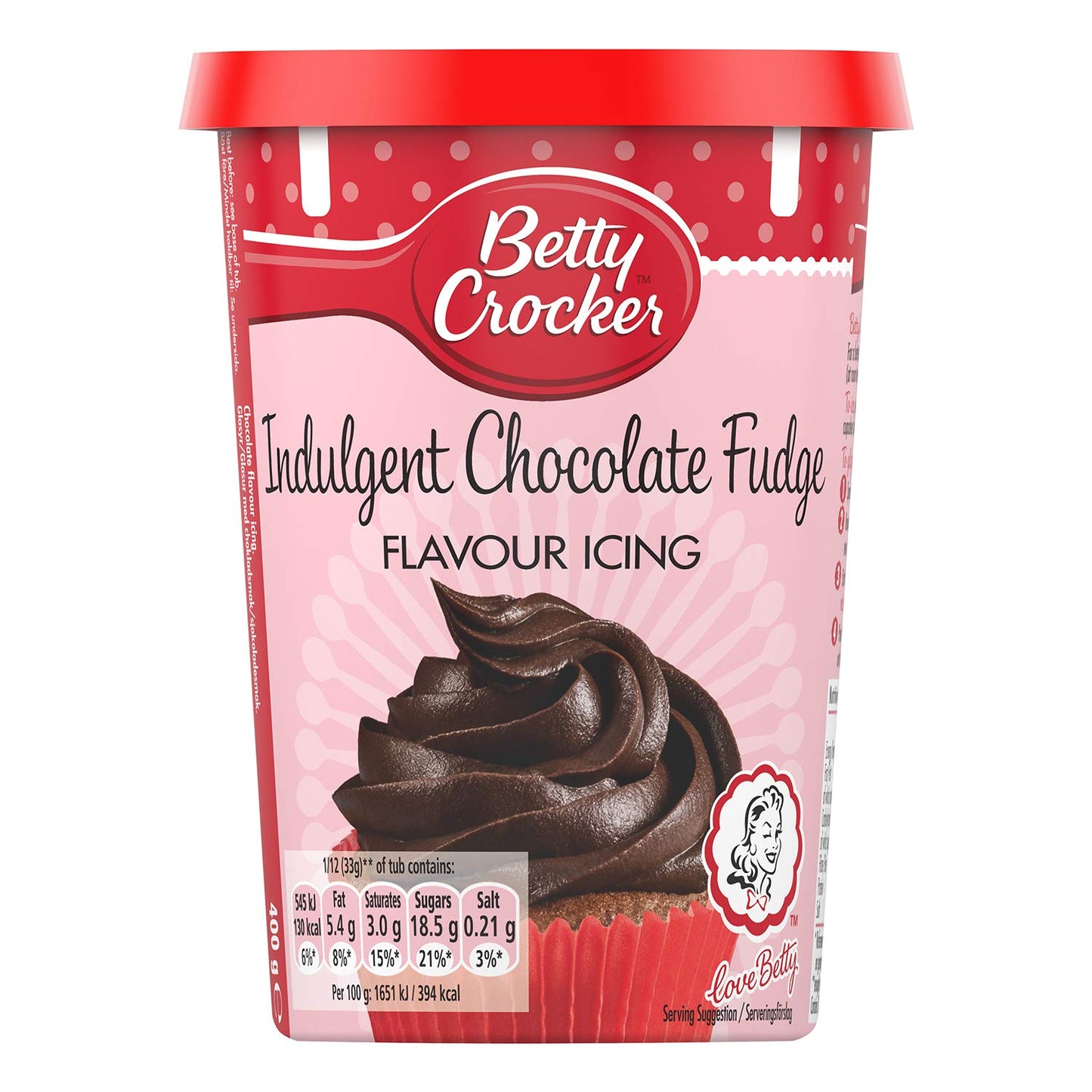 Glassa Fudge Al Cioccolato 400g - Glassa per torta con pasta di zucchero al cioccolato e caramello Naty Shop