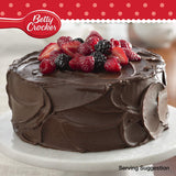 Glassa Fudge Al Cioccolato 400g - Glassa per torta con pasta di zucchero al cioccolato e caramello Naty Shop