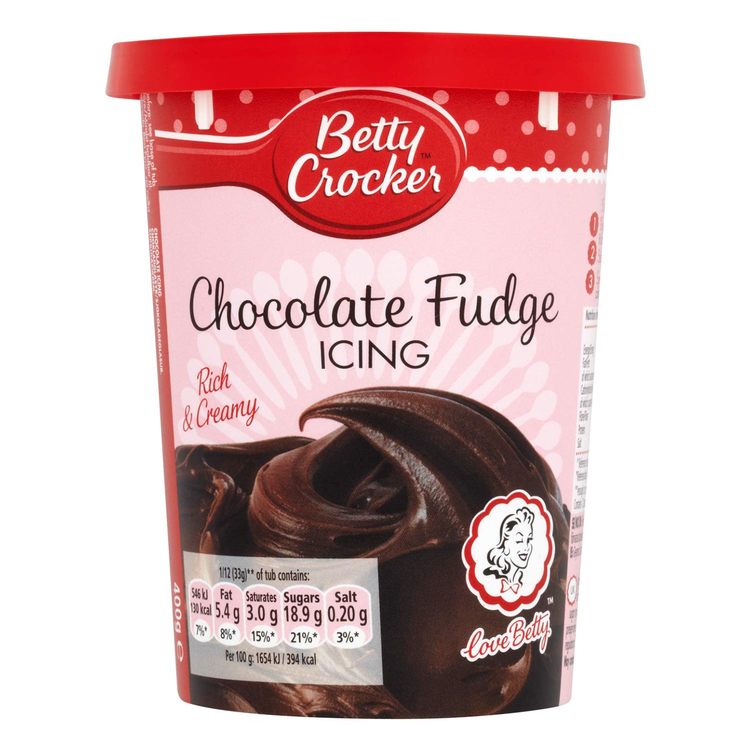Glassa Fudge Al Cioccolato 400g - Glassa per torta con pasta di zucchero al cioccolato e caramello Naty Shop