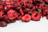 Ciliegie liofilizzate 100g - Ciliegie amare liofilizzate - Frutta secca liofilizzata - Ciliegie amare secche a fette - Perfette per pasticceria, decorazione, muesli e dessert Prodotti disidratati Naty Shop
