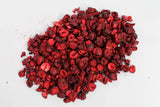 Ciliegie liofilizzate 100g - Ciliegie amare liofilizzate - Frutta secca liofilizzata - Ciliegie amare secche a fette - Perfette per pasticceria, decorazione, muesli e dessert Prodotti disidratati Naty Shop