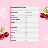 Ciliegie liofilizzate pezzi 100g - Frutta liofilizzata - Frutta secca liofilizzata - Ciliegie amare essiccate - Perfette per cuocere al forno, decorare torte, snack, muesli e dessert Prodotti disidratati Naty Shop