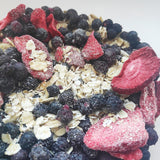 Ciliegie liofilizzate | Ciliegie secche | Frutta liofilizzata | Frutta secca liofilizzata | Frutta liofilizzata Ciliegie secche | Fur Smoothie Frutta liofilizzata (90g) Prodotti disidratati Naty Shop