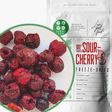Ciliegie liofilizzate | Ciliegie secche | Frutta liofilizzata | Frutta secca liofilizzata | Frutta liofilizzata Ciliegie secche | Fur Smoothie Frutta liofilizzata (90g) Prodotti disidratati Naty Shop 90 G (1 confezione)