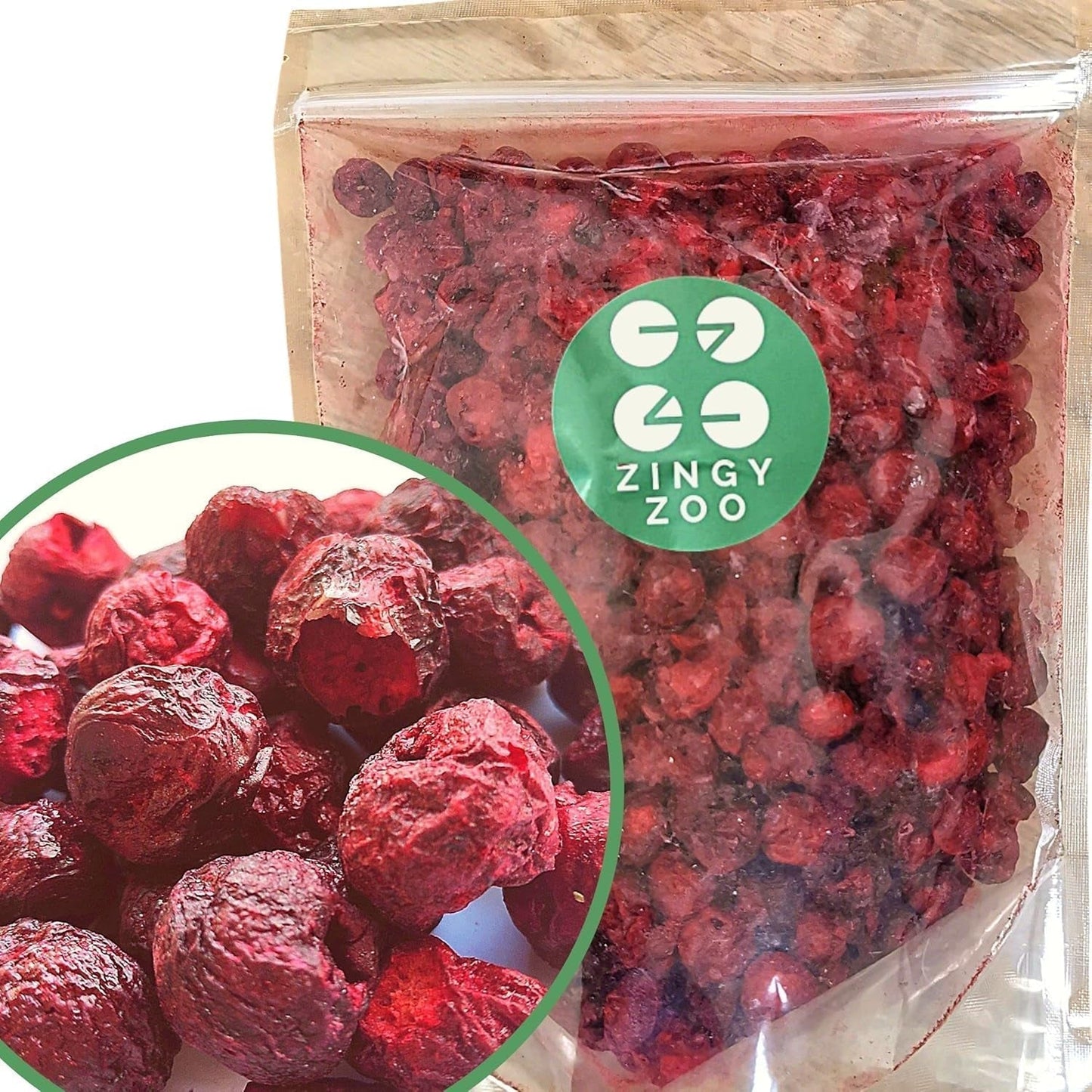 Ciliegie liofilizzate | Ciliegie secche | Frutta liofilizzata | Frutta secca liofilizzata | Frutta liofilizzata Ciliegie secche | Fur Smoothie Frutta liofilizzata (90g) Prodotti disidratati Naty Shop 300 G (1 confezione)