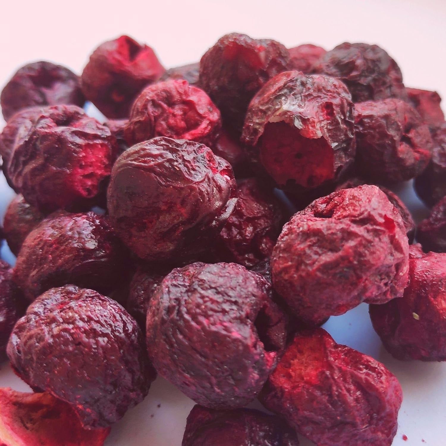 Ciliegie liofilizzate | Ciliegie secche | Frutta liofilizzata | Frutta secca liofilizzata | Frutta liofilizzata Ciliegie secche | Fur Smoothie Frutta liofilizzata (90g) Prodotti disidratati Naty Shop