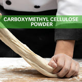 Polvere CMC 255g - Polvere CMC pura al 100%, addensante alimentare, stabilizzante per gelato, polvere Tylo per fondente, torte, gelato, cibi surgelati, dolciumi, yogurt, pasta di gomma Naty Shop Pasta di zucchero
