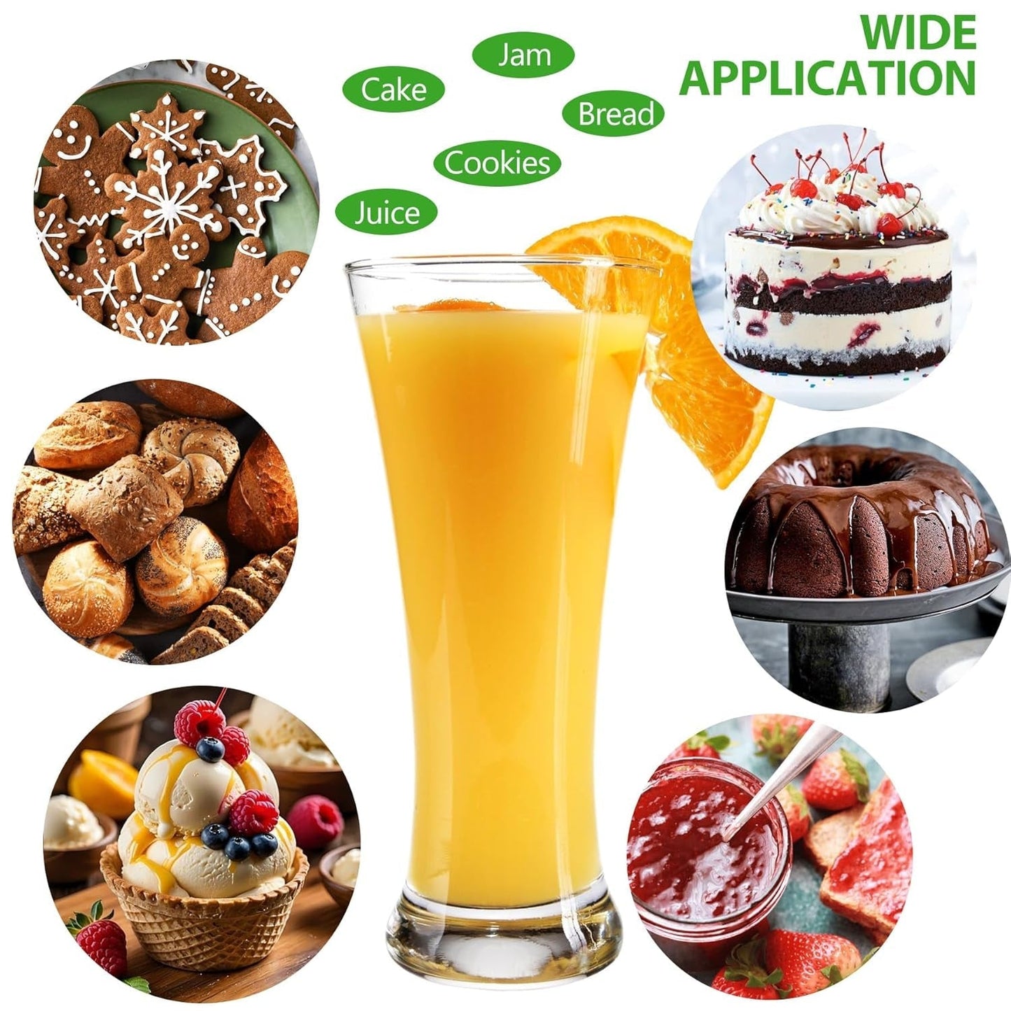 Polvere CMC 255g - Polvere CMC pura al 100%, addensante alimentare, stabilizzante per gelato, polvere Tylo per fondente, torte, gelato, cibi surgelati, dolciumi, yogurt, pasta di gomma Naty Shop Pasta di zucchero