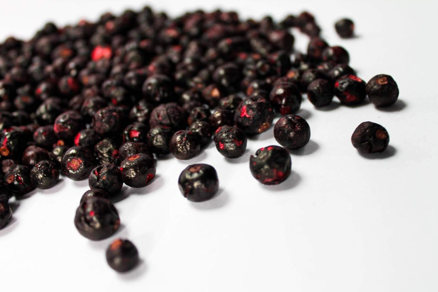 Ribes nero liofilizzato 250g - Frutta liofilizzata - Frutta secca liofilizzata - Ribes nero essiccato per cottura al forno, muesli, decorazione torte, dessert Prodotti disidratati Naty Shop