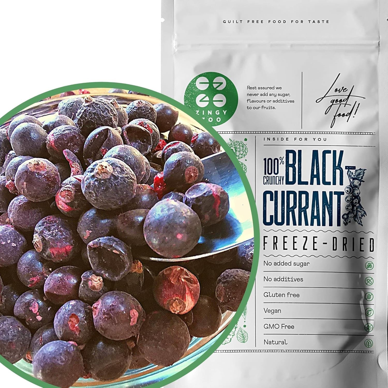 Ribes nero liofilizzato | Ribes essiccato naturale al 100% | Senza zuccheri aggiunti Dolci liofilizzati salutari | Frutta liofilizzata Frutta liofilizzata Prodotti disidratati Naty Shop Titolo predefinito