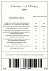 Ribes nero non zuccherato biologico - Ribes essiccato Bacche fruttate - ideali per cuocere al forno Ribes Lamponi Tè Ribes nero Ribes nero essiccato Prodotti disidratati Naty Shop