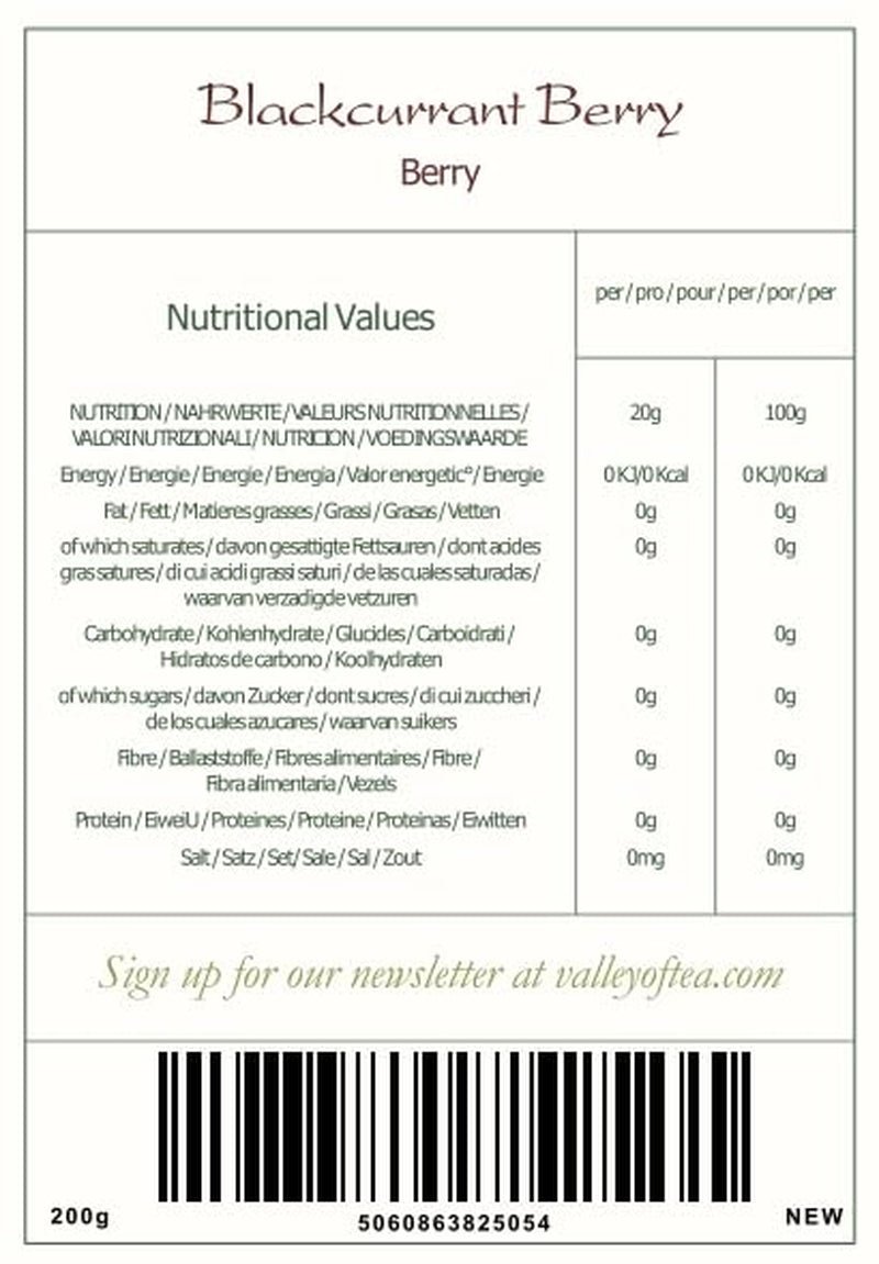 Ribes nero non zuccherato biologico - Ribes essiccato Bacche fruttate - ideali per cuocere al forno Ribes Lamponi Tè Ribes nero Ribes nero essiccato Prodotti disidratati Naty Shop