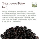 Ribes nero non zuccherato biologico - Ribes essiccato Bacche fruttate - ideali per cuocere al forno Ribes Lamponi Tè Ribes nero Ribes nero essiccato Prodotti disidratati Naty Shop