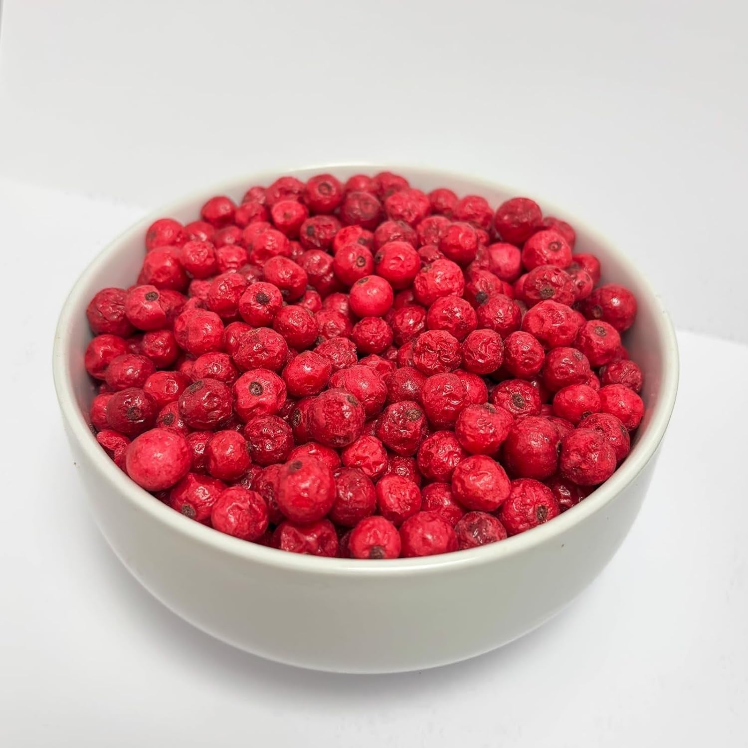 Ribes rosso intero liofilizzato 100g - Frutta liofilizzata - Frutta secca liofilizzata - Ribes rosso per cuocere, decorare torte, snack, muesli, dessert Prodotti disidratati Naty Shop
