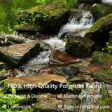 Tappeto Arazzo Foresta Tela Albero Cascata Nebbia Casa - Accessori e Decorazioni Naty Shop