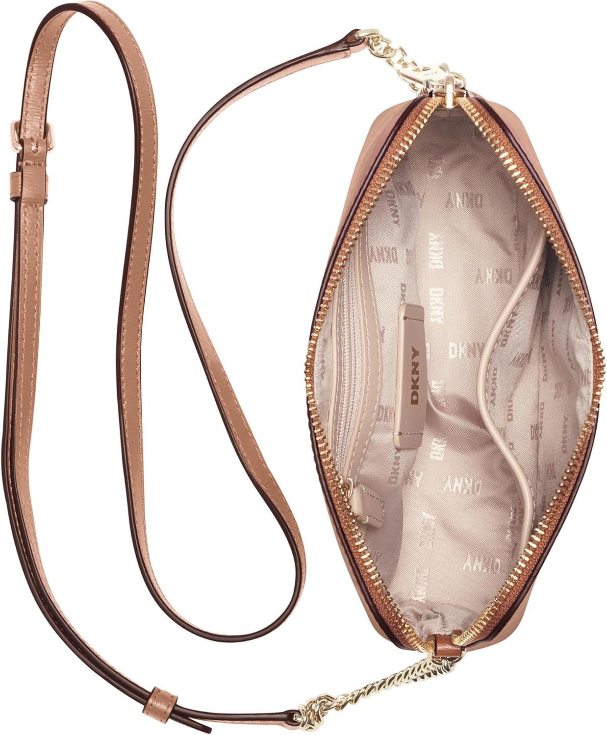 Borsa a tracolla Bryant da donna DKNY, Cashew, Taglia unica Borse da donna EU Naty Shop
