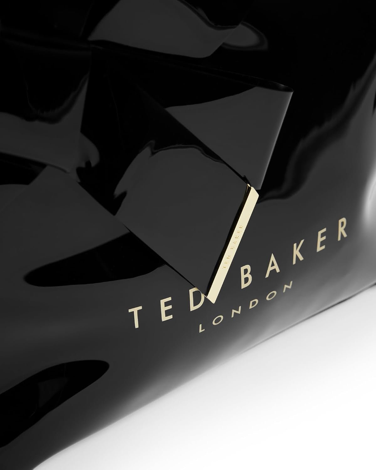 Ted Baker Nikicon Vinyl Bow Shopper Borse da donna Donna Naty Shop