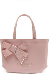 Ted Baker Nikicon Borsa shopper con fiocco in vinile da donna Donna Naty Shop Rosa