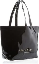 Ted Baker Nikicon Vinyl Bow Shopper Borse da donna Donna Naty Shop