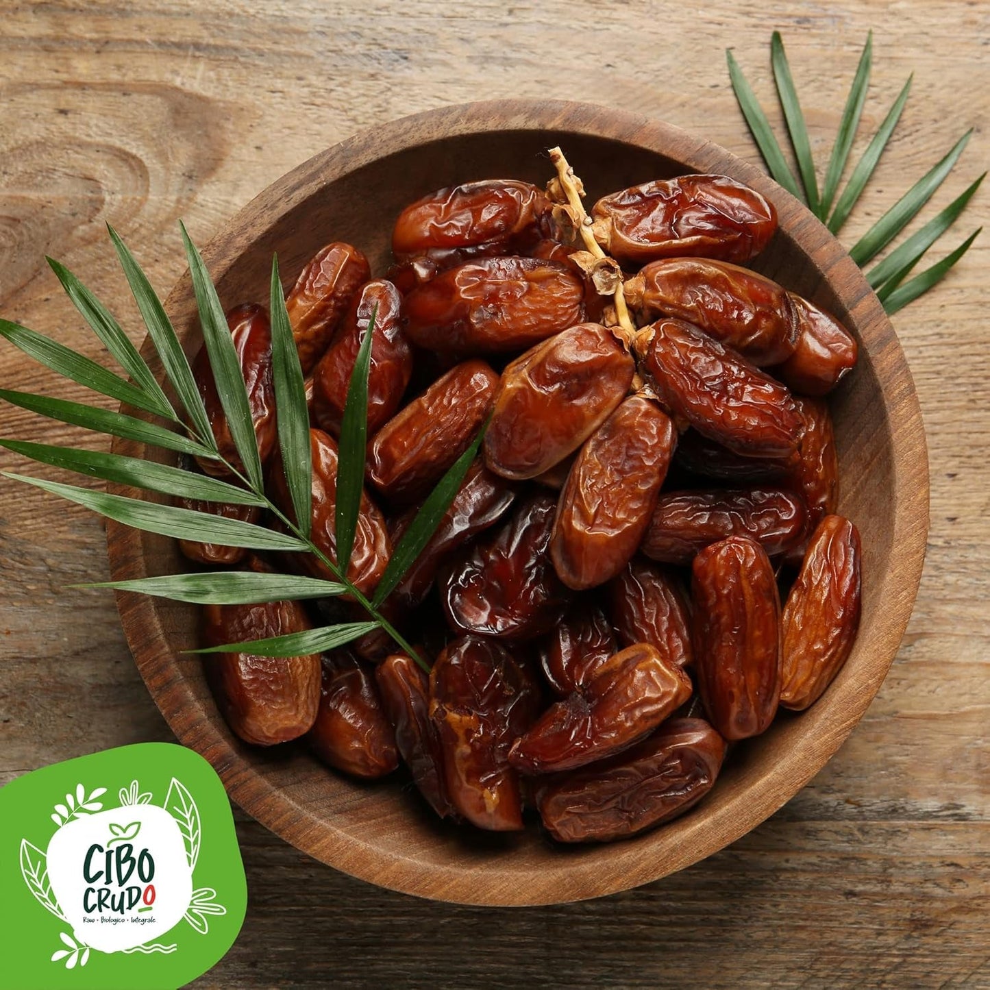 Datteri senza semi Deglet Nour Bio - 500g. Datteri secchi naturali Deglet Nour biologici. Datteri secchi. Prodotti disidratati Naty Shop