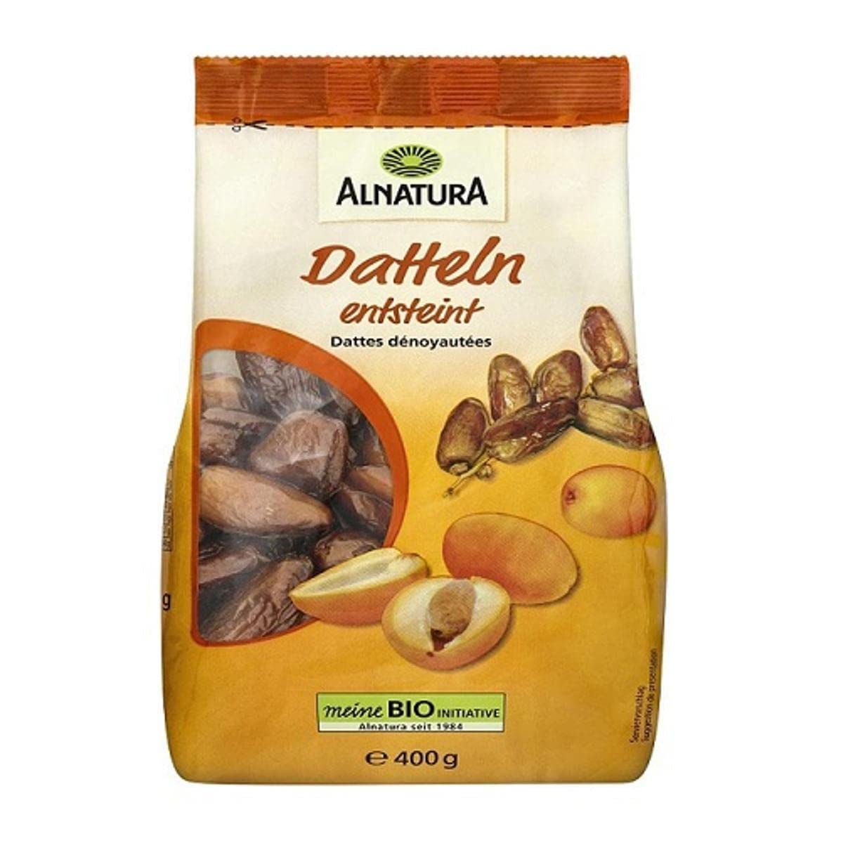 Datteri senza semi, sacchetto da 400 g Naty Shop prodotti disidratati 400 G (1 confezione)