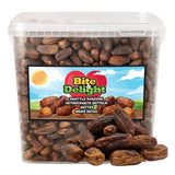 Datteri secchi Bite & Delight - Interi, secchi e naturali - Dolci aromatici - Deliziosi e succosi - Snack di frutta pronto da mangiare - Vegan - Senza zuccheri aggiunti - 1250g Naty Shop prodotti disidratati 10 kg