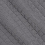 Piumino oversize Amazon Basics con rilievo, 170 X 210 cm, motivo a rombi grigio scuro Letti e coperte Richiedi il negozio Amazon Basics