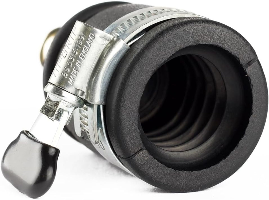 Connettore per rubinetto a innesto | Diametro 20-30mm| Ottone massiccio | Sicuro e durevole | Fissaggio sicuro | Robusto e resistente alla corrosione, nero/argento/oro