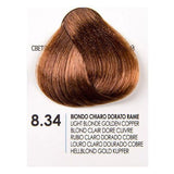 Colore dorato 1.10 Blu nero 100 ml Tintura per capelli Naty Shop 8.34 Biondo chiaro, dorato-rame 100 G (1 confezione)