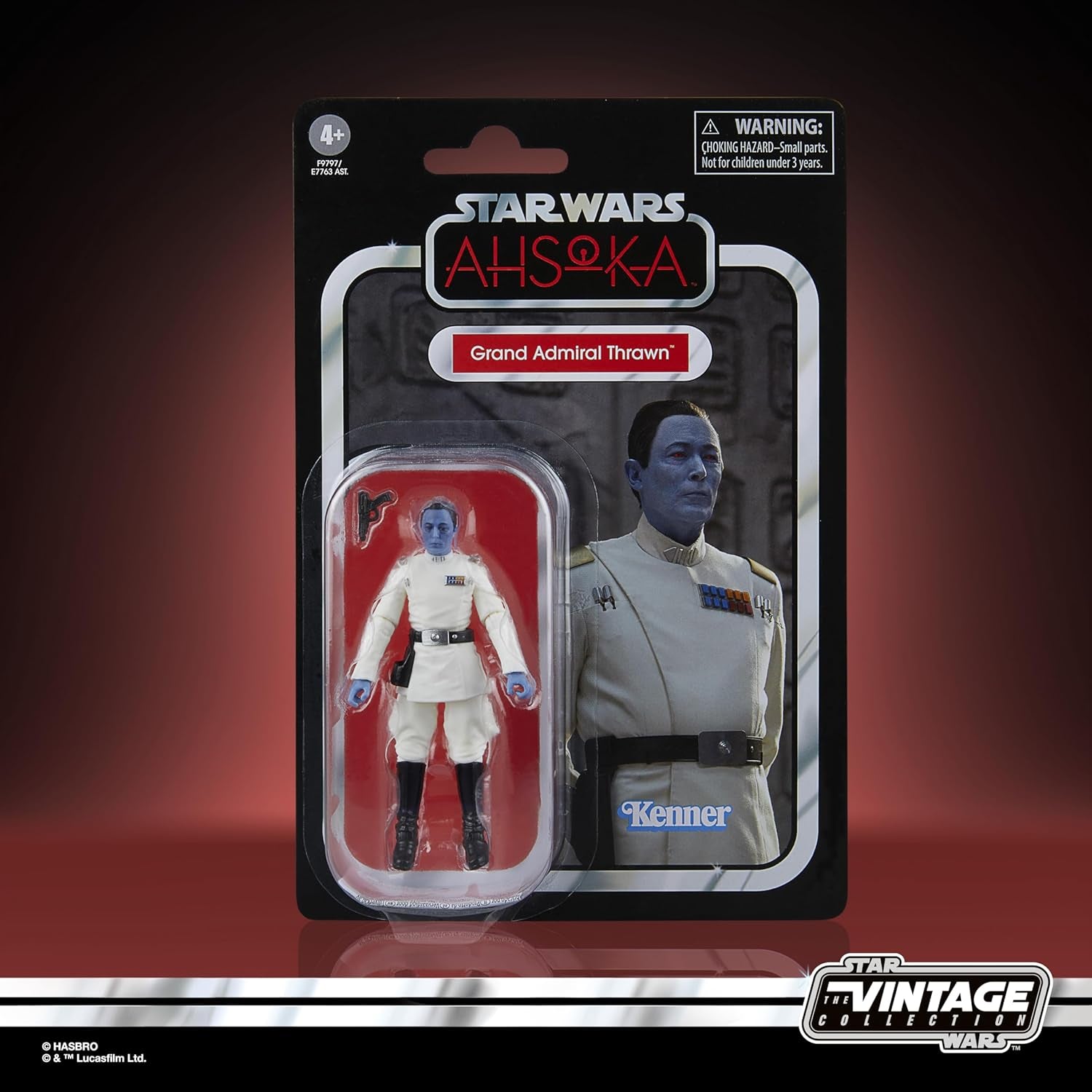 Star Wars Grand Ammiraglio Thrawn Collezione Vintage Star Wars: Ahsoka Action Figure da collezione (scala 9,5 cm) Action Figures Naty Shop