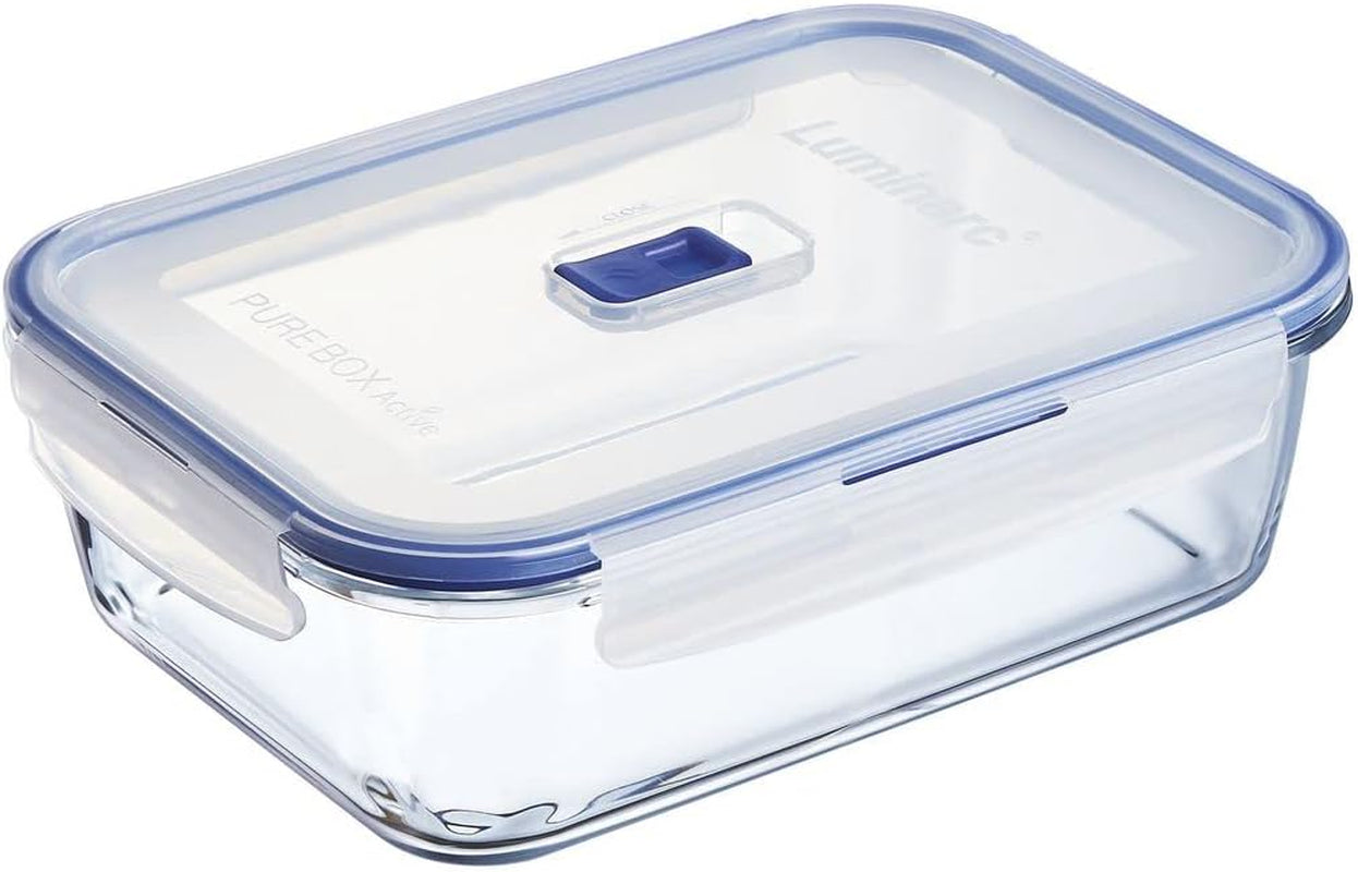 Pure Box Active Contenitori Rettangolari Hermetico - 197cl Bicolor Scatole Conservazione Alimenti Naty Shop Rettangolari 1970 Ml