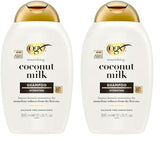 Shampoo al latte di cocco OGX (385 ml), effetto idratante Doccia e bagno Naty Shop 2 x 385 ml