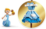 Vestito LEGO® Disney Princess Cenerentola, giocattolo per ragazzi e ragazze dai 9 anni - include una gruccia, una mini bambola di Cenerentola e una figura del topo - Creative Playset 43266 Set da costruzione Beuche den LEGO-Store