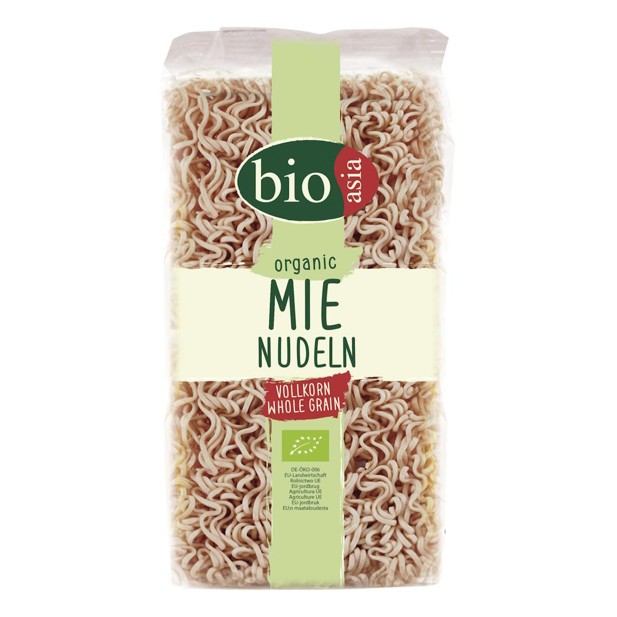 BIOASIA Bio Mie Noodles, a base di cereali integrali, facili e veloci da preparare (1 x 250 g)